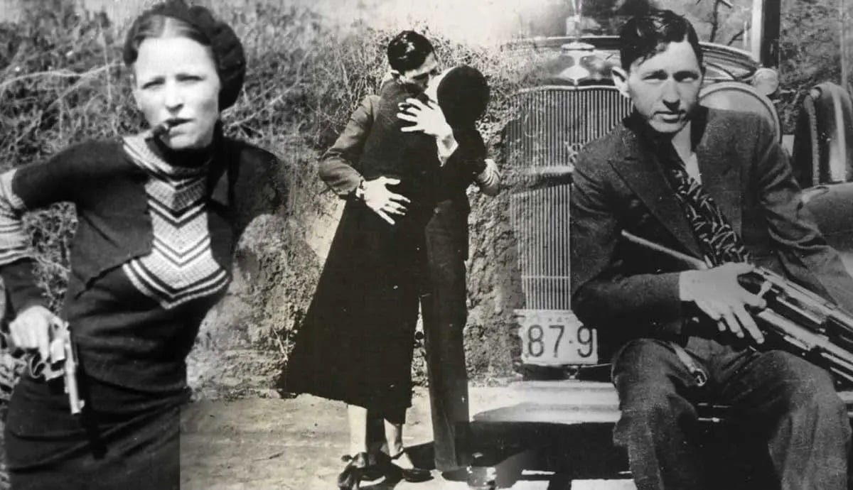 Bonnie and Clyde Most Famous Couples in History