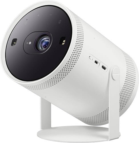 SAMSUNG 30” - 100” The Freestyle 2nd Gen with Gaming Hub Smart Portable Projector