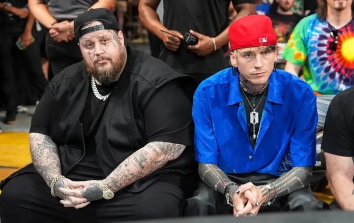 Machine Gun Kelly and Jelly Roll's Journey from Hate to Collaboration Machine Gun Kelly and Jelly Roll's Journey from Hate to Collaboration