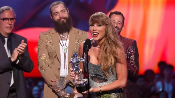 Taylor Swift Breaks Records with Fortnight at the 2024 MTV VMAs Taylor Swift Breaks Records with Fortnight at the 2024 MTV VMAs